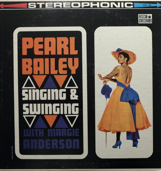 Pearl Bailey with Margie Anderson - Singing & Swinging - Coronet LP