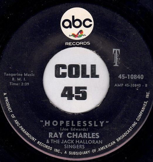 RayCharlesAndTheJackHalloranSingers-Hopelessly