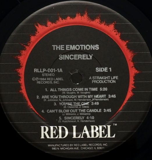 TheEmotions-SincerelyLABEL