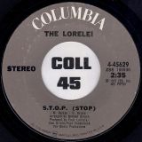 The Lorelei – S.T.O.P. b/w I’ll Never Let You Down – Columbia 7″