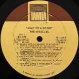 Smokey Robinson & The Miracles – Away We A Go-Go – Tamla LP