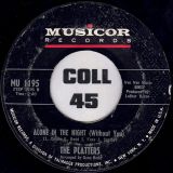 The Platters – Devri b/w Alone In The Night (Without You) – Musicor 7″