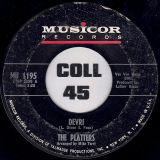 The Platters – Devri b/w Alone In The Night (Without You) – Musicor 7″