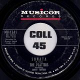 The Platters – Fear Of Losing You b/w Sonata – Musicor 7″