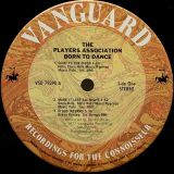 The Players Association – Born To Dance – Vanguard LP