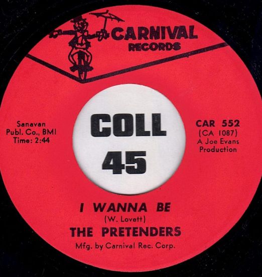 The Pretenders - I Wanna Be b/w Hearts Were Made To Love - Carnival 7"