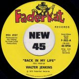 Walter Jenkins – Back In My Life b/w Funky Walk (The Money Talk) – Tramp GER 7″