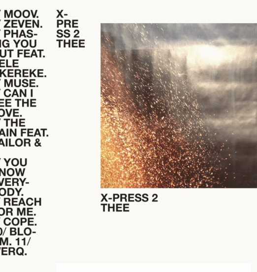 X-Press 2 - Thee - Acid Jazz UK CD