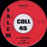 Al Perkins Band – Love Me Baby b/w Mickey – Salem 7″
