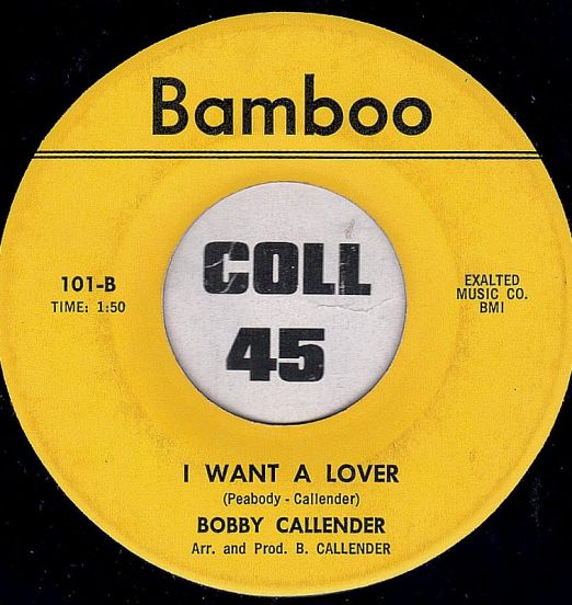 BobbyCallender-IWantALoverB