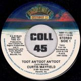 Curtis Mayfield – Toot An’ Toot An’ Toot b/w Come Free Your People – The Boardwalk Entertainment Co 7″