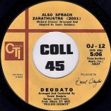 Deodato – Also Sprach Zarathustra (2001) b/w Spirit Of Summer – CTI 7″