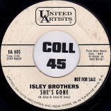 Isley Brothers – Tango b/w She’s Gone – UA DJ 7″