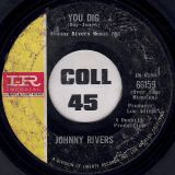 Johnny Rivers – Secret Agent Man b/w You Dig – Imperial 7″