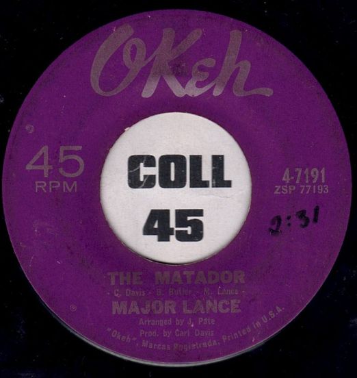 Major Lance - The Matador b/w Gonna Get Married - OKeh 7"