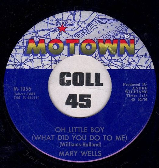 Mary Wells-Oh Little Boy-B