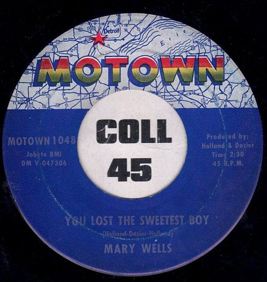 MaryWells-You Lost The Sweetest Boy-B