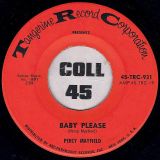 Percy Mayfield – River’s Invitation b/w Baby Please – Tangerine 7″