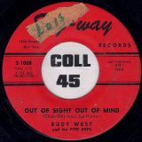 Rudy West & The Five Keys – Out Of Sight Out Of Mind b/w You’re The One – Seg-way 7″