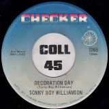 Sonny Boy Williamson – Trying To Get Back On My Feet b/w Decoration Day – Checker 7″