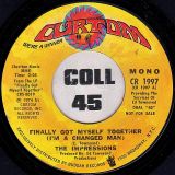 The Impressions – Finally Got Myself Together (I’m A Changed Man) (Stereo) b/w Mono – Curtom DJ 7″
