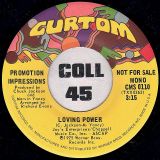 The Impressions – Loving Power (Stereo) b/w Mono – Curtom DJ 7″