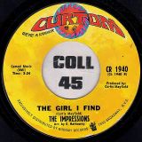 The Impressions – Seven Years b/w The Girl I Find – Curtom 7″