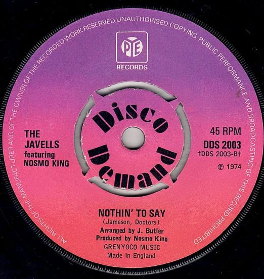 TheJavells-NothinToSayB