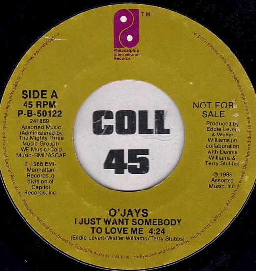 TheOjays-IJustWantSomebodyB