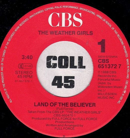 TheWeatherGirls-LandOfTheBelieverA