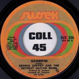 Dennis Coffey And The Detroit Guitar Band – Scorpio b/w Sad Angel – Sussex 7″