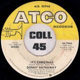 Donny Hathaway – This Christmas b/w Be There – ATCO Records Mono 7″