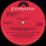 Isaac Hayes – Just The Way You Are – Polydor DJ 12″