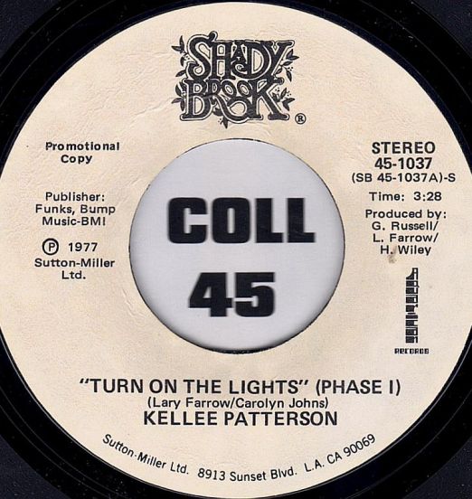 KelleePatterson-TurnOnTheLights(Phase1)PromoStereo