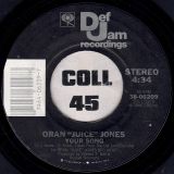 Oran “Juice” Jones – The Rain b/w Your Song – Def Jam 7″