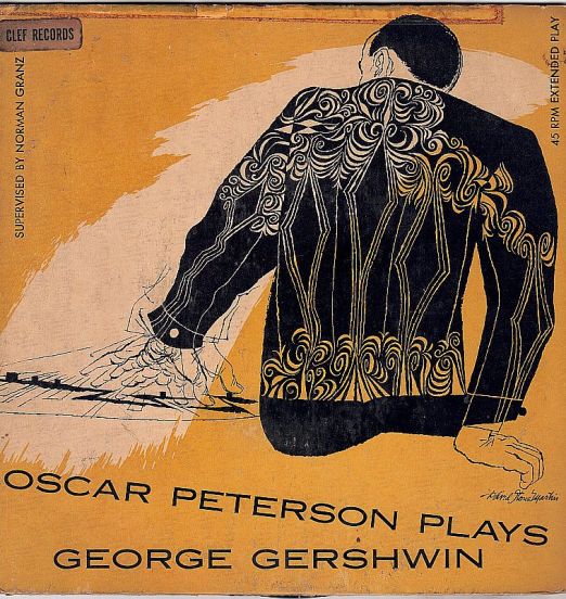 Oscar Peterson - Oscar Peterson Plays George Gershwin - Mercury 7"