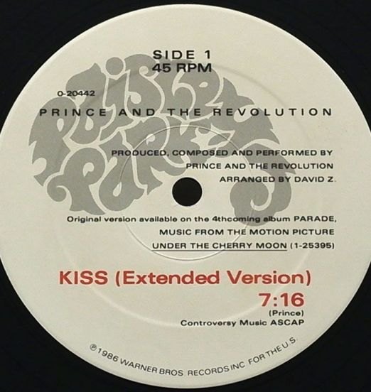 PrinceAndTheRevolution-Kiss12LABEL