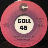 Ronn Matlock – You Got The Best Of Me b/w Let Me Dance – Cotillion 7″