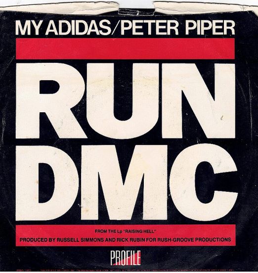Run DMC - My Adidas b/w Peter Piper - Profile 7"
