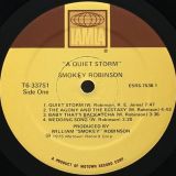 Smokey Robinson – A Quiet Storm – Tamla LP