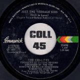 The Chi-Lites – My Heart Just Keeps On Breakin’ b/w Just Two Teenage Kids (Still In Love) – Brunswick 7″