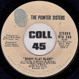 The Pointer Sisters – Steam Heat b/w Shaky Flat Blues – Blue Thumb Records 7″
