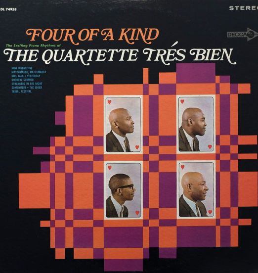 The Quartette Trés Bien - Four Of A Kind - Decca LP