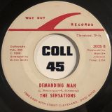 Sensations – Demanding Man b/w Gonna Step Aside – Way Out 7″