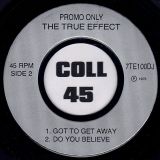 The True Effect – The True Effect EP – Not On Label 7″