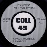 The True Effect – The True Effect EP – Not On Label 7″