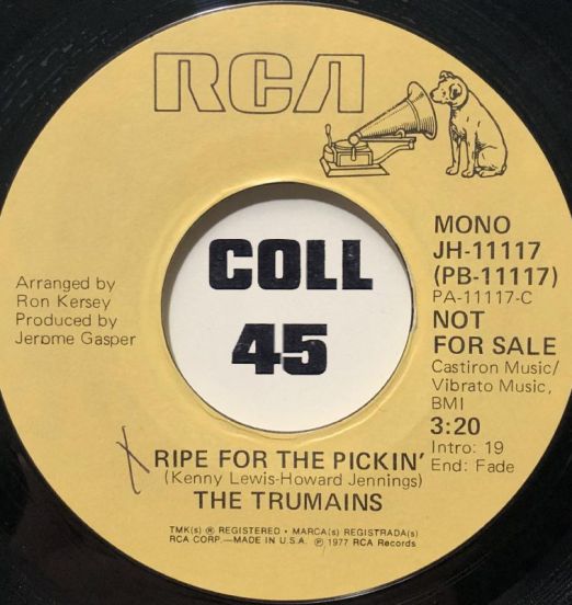 TheTrumains-RipeForThePickin'-RcaDJMONO45B