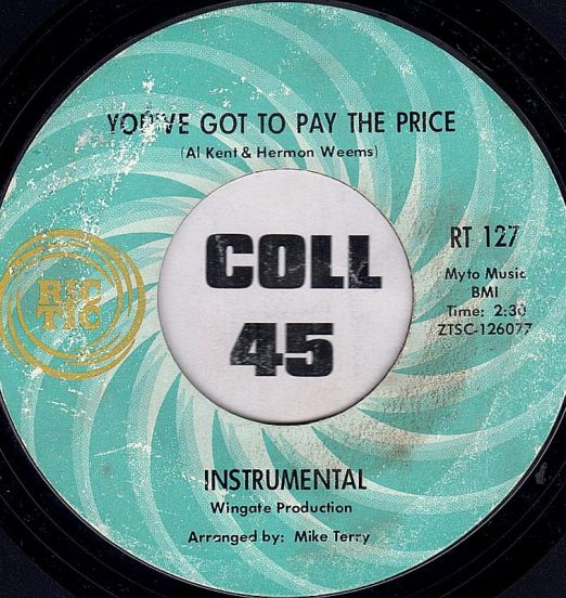 AlKent-YouveGotToPayThePrice