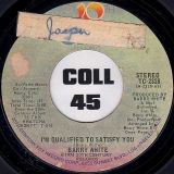 Barry White – I’m Qualified To Satisfy You b/w Instrumental – 20th Century 7″