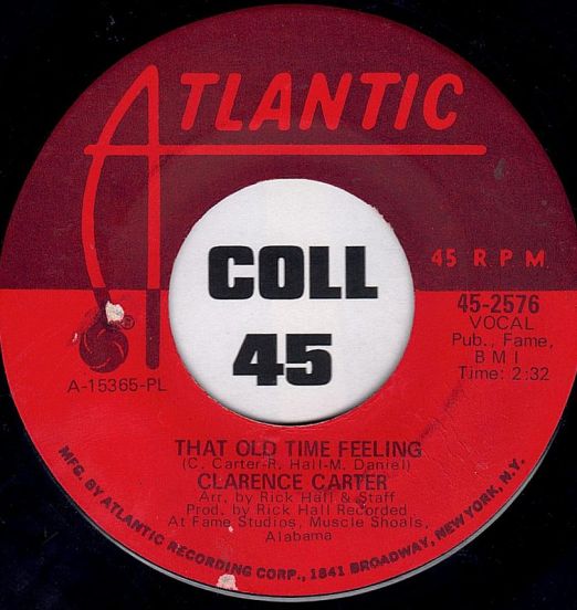 ClarenceCarter-ThatOldTimeFeeling